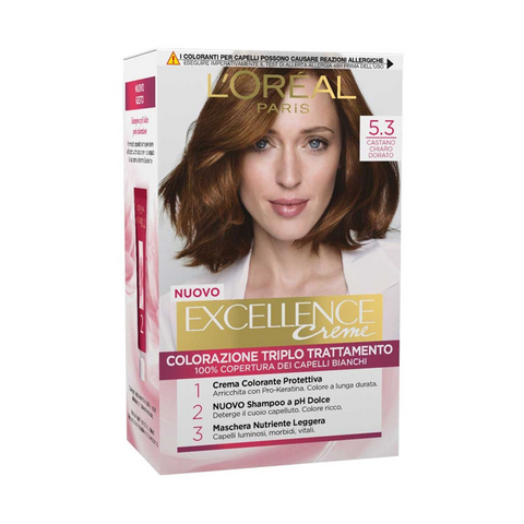 L'Oréal Paris Excellence Creme 5.3 Castano Chiaro Dorato