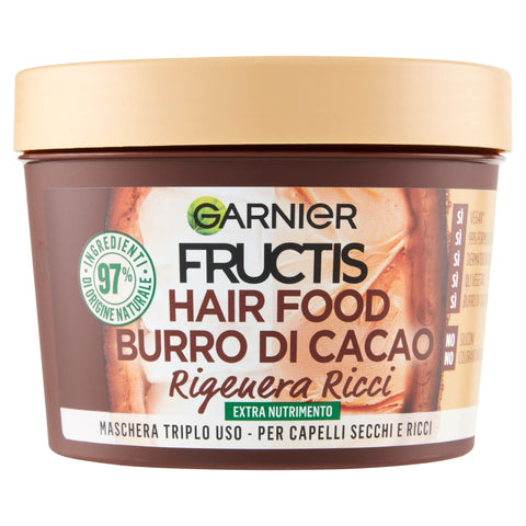 Garnier Fructis Hair Food Burro Di Cacao Maschera 390 Ml