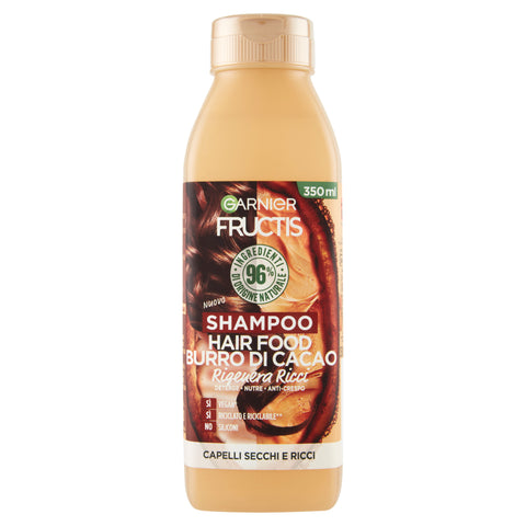 Garnier Fructis Hair Food Burro Di Cacao Shampoo 350 Ml