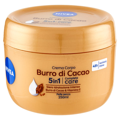 Nivea Crema Corpo Burro Di Cacao 5 in 1 250 Ml