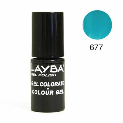 Layba Gel Polish Smalto Semipermanente 677 Mediterranean 5 Ml