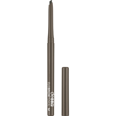 deBBY pennarello sopracciglia eyeBROW Tattoo Marker tonalità 03 Dark Brown