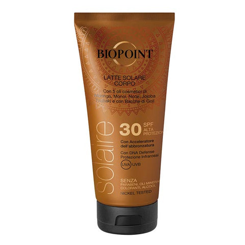 Biopoint Latte Solare Corpo Sublimante Spf 30 200 Ml