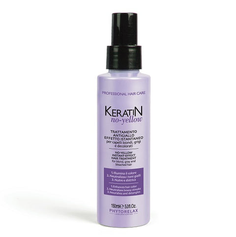 Phytorelax Keratin No-Yellow Trattamento Spray Antigiallo 250 Ml