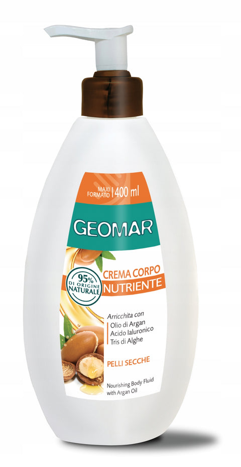 Geomar Crema Corpo Nutriente Argan Pelli Secche 400 Ml