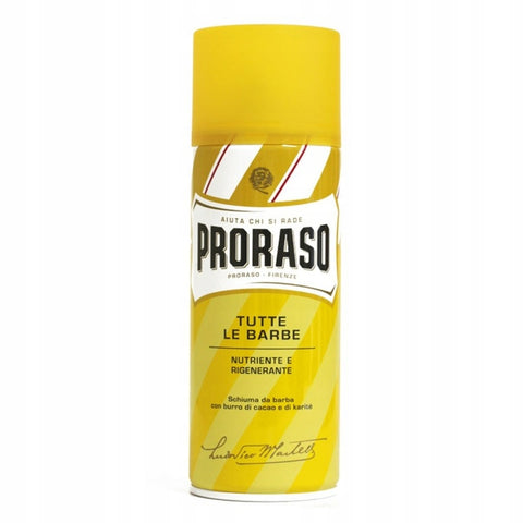 Proraso Schiuma Da Barba Nutriente Gialla 300 Ml