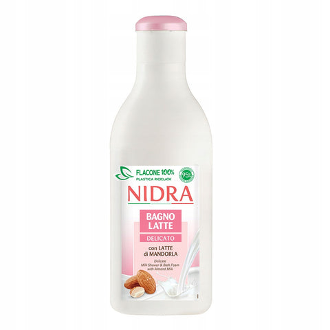 Nidra Bagnoschiuma Con Latte Di Mandorla 750 Ml
