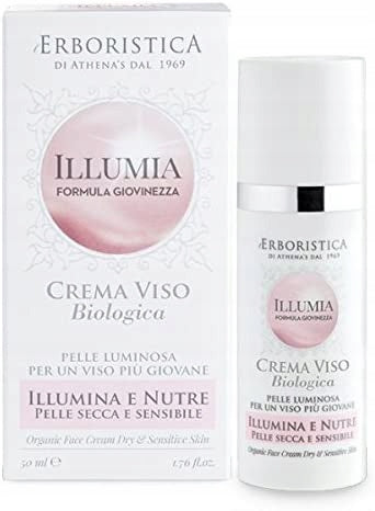 Athena's Crema Viso Illumia Pelle Secca e Sensibile 50 Ml