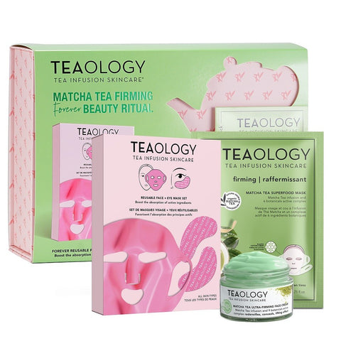 Teaology Matcha Tea Firming Forever Beauty Ritual Kit Viso
