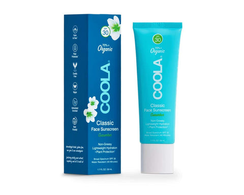 Coola Crema Solare Viso Cucumber Spf 30 50 Ml