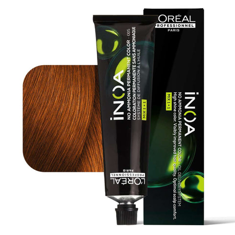 L'Oréal Inoa 6.45 Biondo Scuro Rame Mogano Tubo 60 Ml
