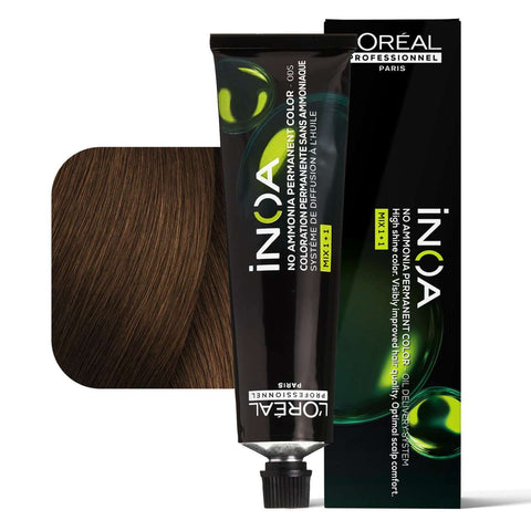 L'Oréal Inoa 6.34 Biondo Scuro Dorato Rame Tubo 60 Ml