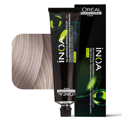 L'Oréal Inoa 10.21 Biondo Chiarissimo Irise Cenere Tubo 60 Ml
