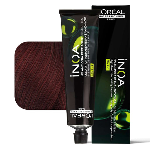 L'Oréal Inoa 5.60 DM5 Castano Chiaro Rosso Intenso Tubo 60 Ml
