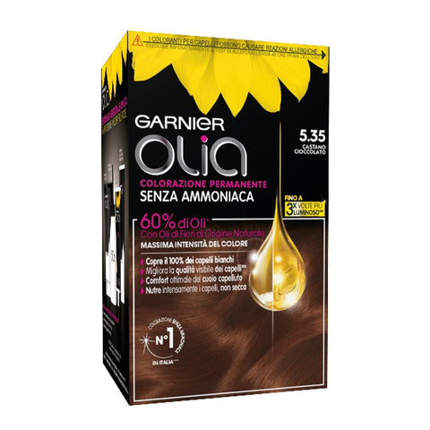 Garnier Olia Colorazione 5.35 Castano Cioccolato