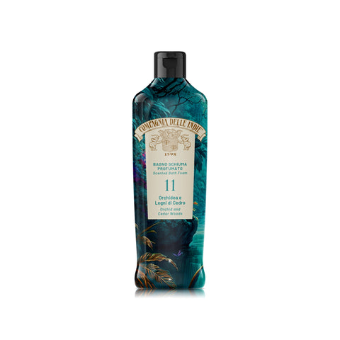 Compagnia delle Indie Bagnoschiuma Profumato 11 Orchidea e Legni di Cedro flacone 500 ml