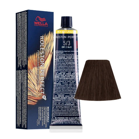 Wella Professionals Koleston Perfect ME+ Rich Naturals 5/3 Castano Chiaro Dorato tubo 60 ml