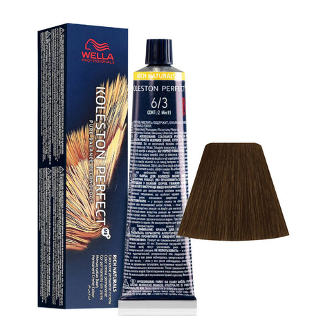 Wella Professionals Koleston Perfect ME+ Rich Naturals 6/3 Biondo Scuro Dorato tubo 60 ml