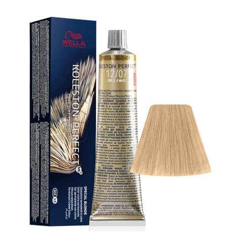 Tubo Wella Koleston Perfect Special Blonde 12/07 Super Schiarente Naturale Sabbia 60 ml