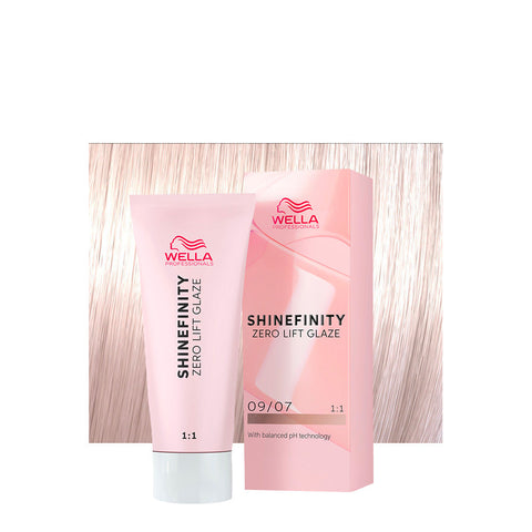 Wella Professionals Shinefinity 09/07 Biondo Chiarissimo Naturale Sabbia flacone 60 ml