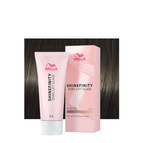 Wella Professionals Shinefinity Zero Lift Glaze 04/0 Natural Espresso 60 ml