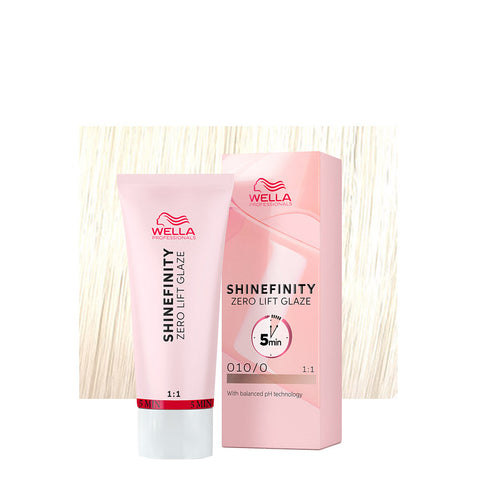 Wella Professionals Shinefinity Zero Lift Glaze 010/0 Natural Flash 60 ml