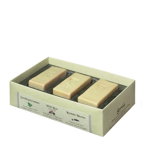 Gamila Secret cofanetto Trio Soap con 3 saponette mini da 30 g