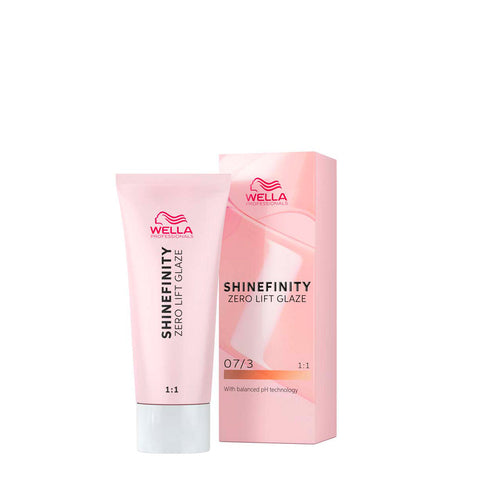 Wella Professionals Shinefinity Zero Lift Glaze 07/3 Burnt Honey 60 ml