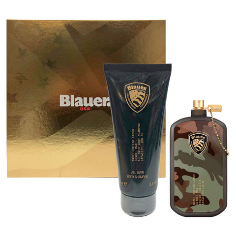Blauer Unit3D Camou Man Set Per Uomo