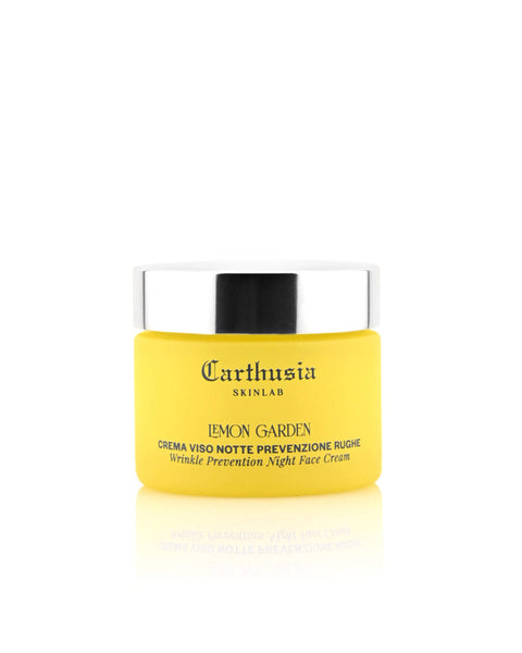 Carthusia Lemon Garden Crema Viso Notte Prevenzione Rughe 50 Ml