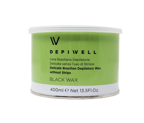 Barattolo Depiwell Brazilian Black Wax cera brasiliana 400 ml