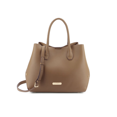 Gattinoni Roomy Borsa Doppio Manico PU Tabacco – BINRZ8871WVP506