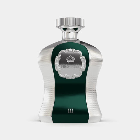 Flacone Afnan Highness III Green Eau de Parfum 100 ml