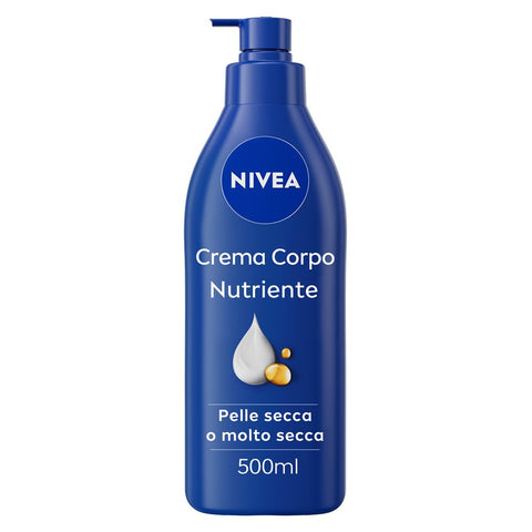 Nivea Crema Corpo Nutriente flacone con dispenser da 500 ml