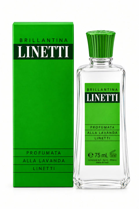 Flacone Linetti Brillantina Liquida profumata alla lavanda 75 ml