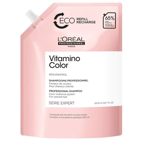 L'Oréal Professionnel Shampoo Serie Expert Vitamino Color Ricarica 1500 ml