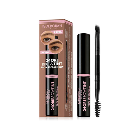 Deborah Milano tinta sopracciglia 24Ore Brow Tint tonalità 01 Blonde, flacone con applicatore