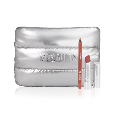 Mesauda Cofanetto Rose Gravity Kit Labbra con Pochette