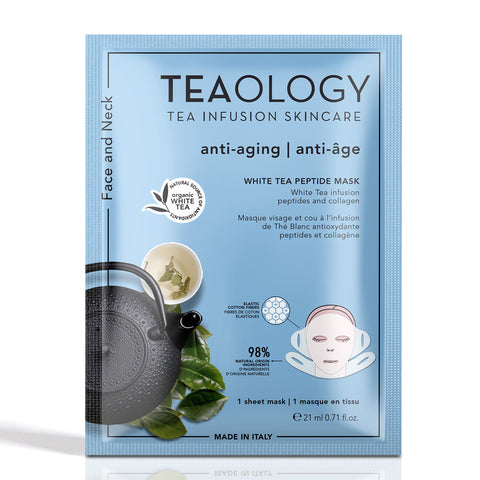 Teaology White Tea Peptide Maschera Anti-Età Levigante 21 Ml