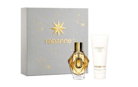 Cofanetto Paco Rabanne Million Gold For Her Eau de Parfum 50 ml con Body Lotion 100 ml