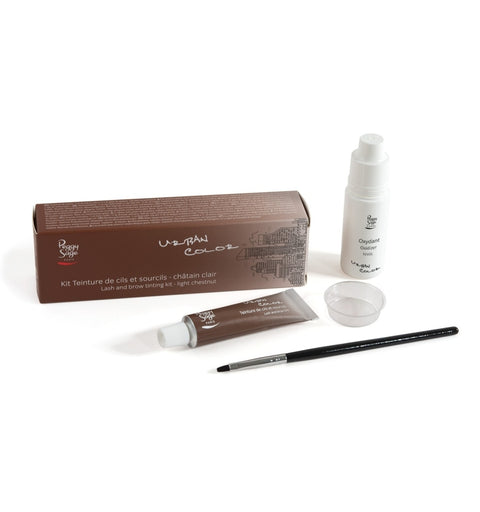 Peggy Sage Urban Color Kit Tinta Ciglia e Sopracciglia Castano Chiaro 138508