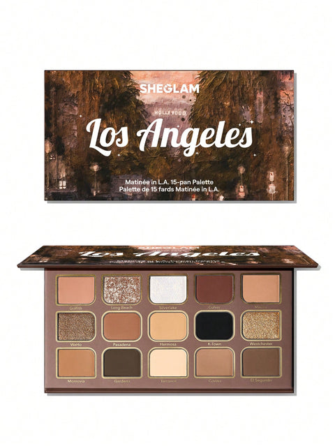 SHEGLAM Palette ombretti 15 colori Matinée in L.A.