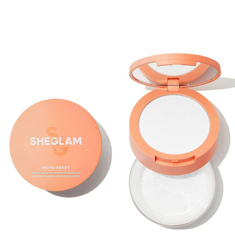 SHEGLAM Cipria fissante duo Insta Ready Face & Under Eye – 00 Translucent