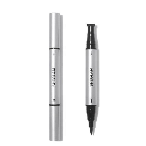 SHEGLAM Eyeliner waterproof con timbro Wing It Liner Duo – Black