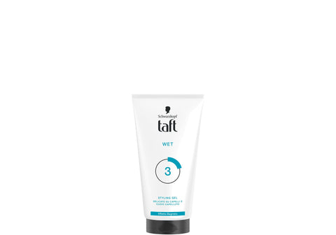 Gel per capelli Testanera Taft Wet effetto bagnato tenuta 3 flacone da 150 ml