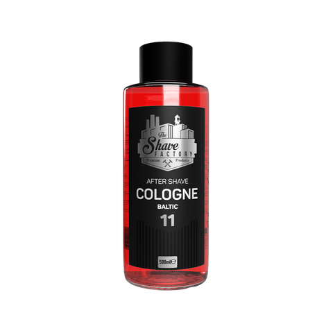 The Shave Factory After Shave Cologne 11 Baltic acqua di colonia dopobarba flacone in vetro da 500 ml