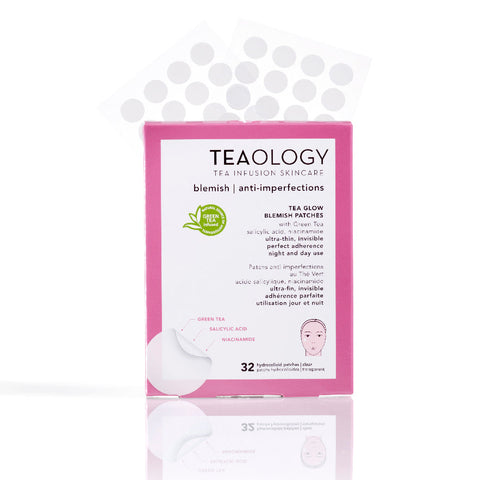 Teaology Tea Glow Blemish Anti-imperfezioni 32 Patches - confezione