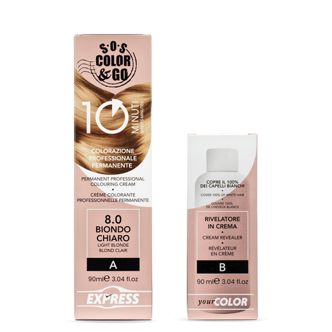 Alama Professional S.O.S. Color&Go 10 Minuti 8.0 Biondo Chiaro