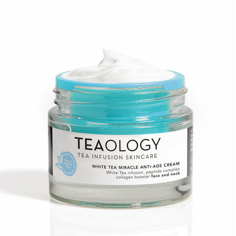 Teaology White Tea Crema Viso Rivitalizzante Anti-Età 50 Ml