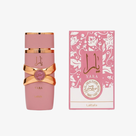 Lattafa Yara Elixir Eau de Parfum 100 ml flacone e confezione